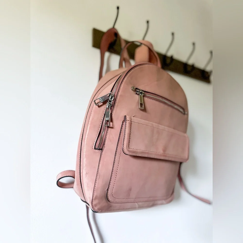 Gap Leather Pink Backpack - Picture 5 of 8
